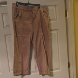 14r Crop Light Brown/khaki Pants